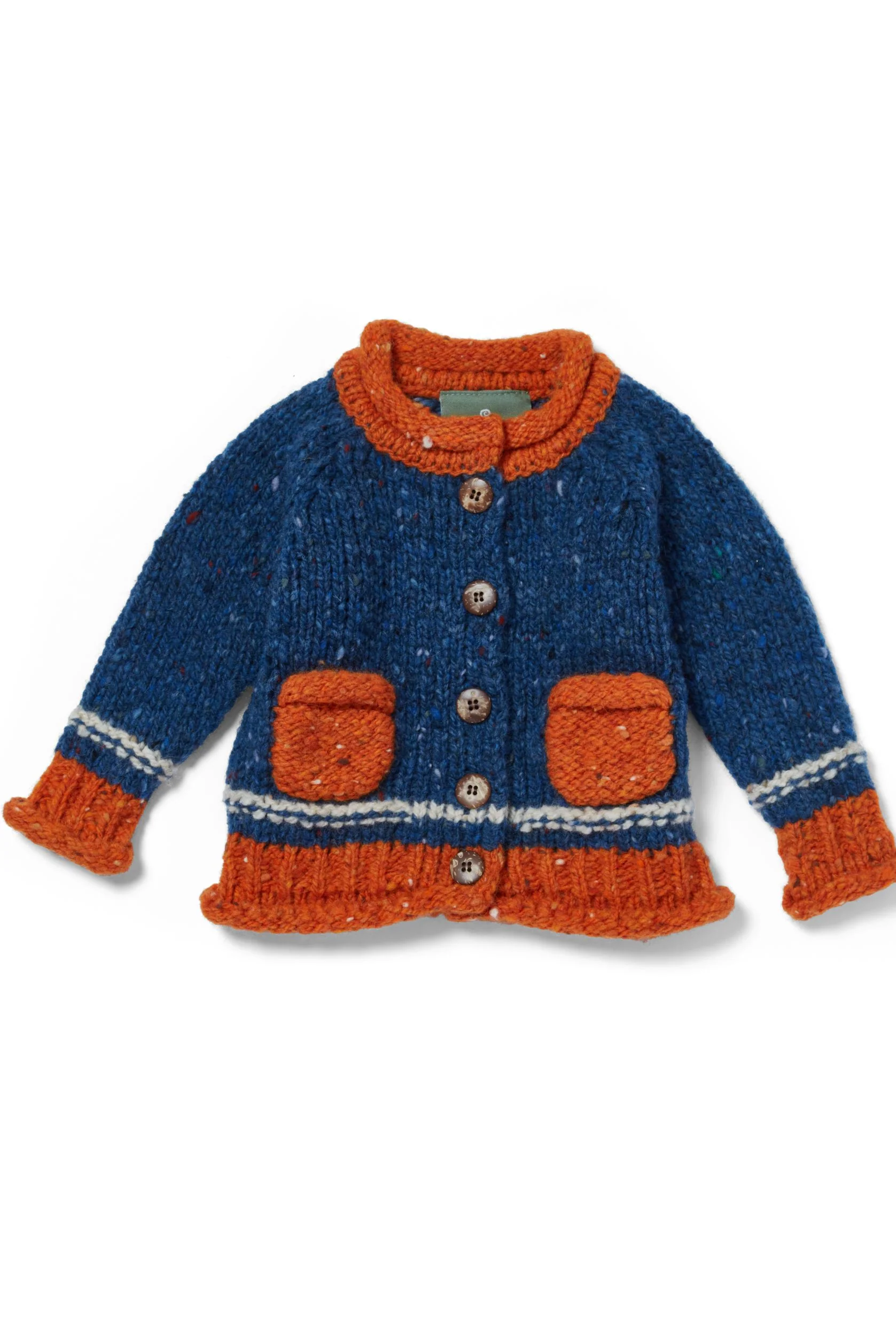 Réalta Baby Roll Neck Cardigan- Twinkle - Image 3